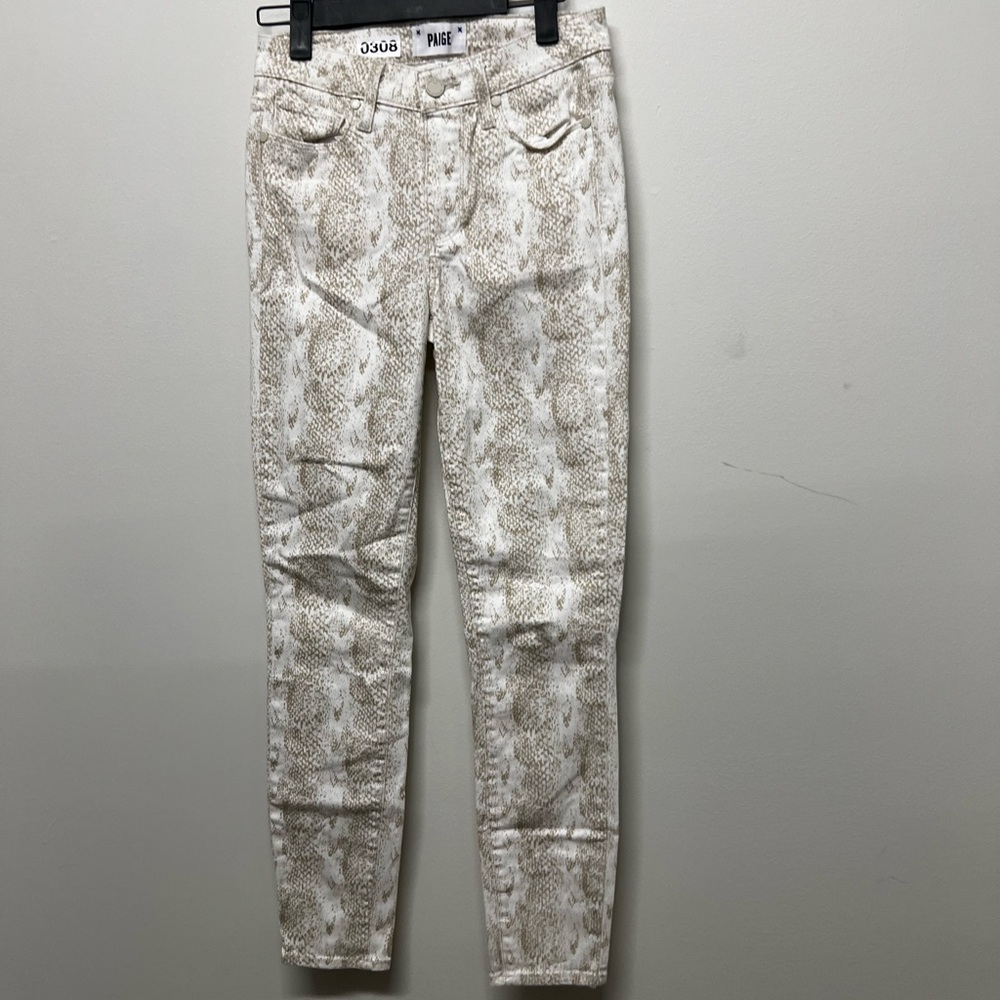 PAIGE Hoxton Ankle Jeans in Sonoran Snake - Picture 5 of 10